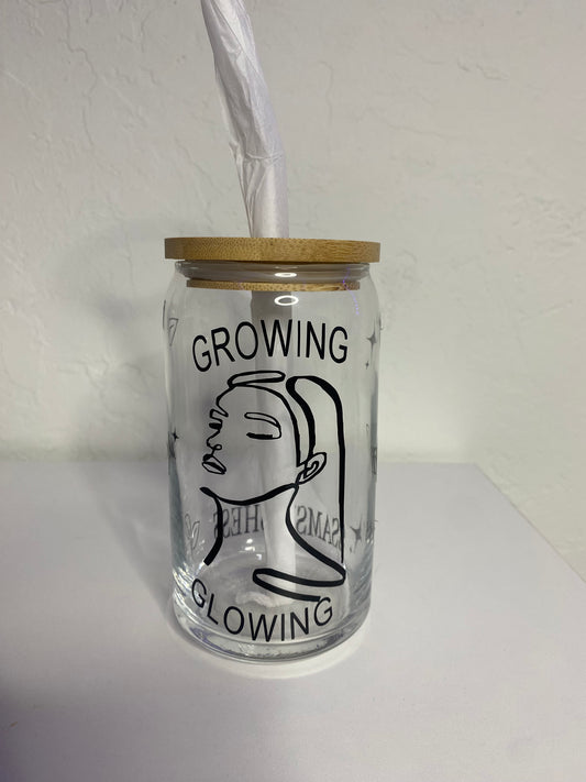 Glass Cup-Growing Glowing